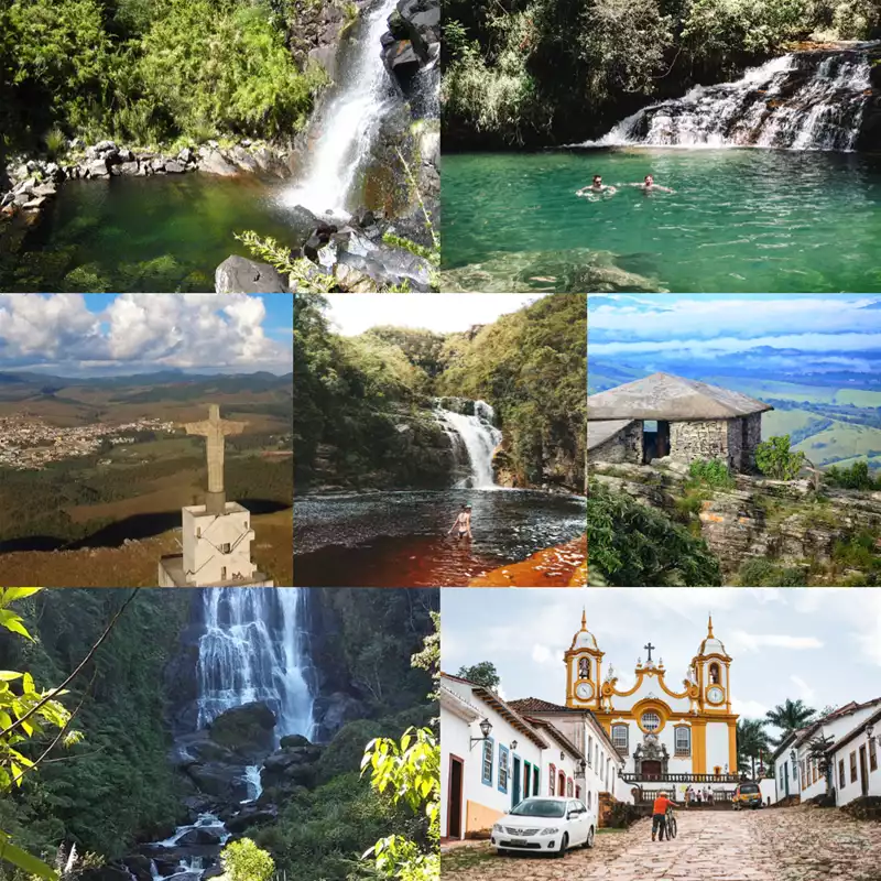 7 cidades serranas próximas a Juiz de Fora para viajar no Outono